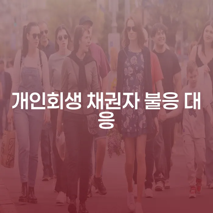 개인회생 채권자 불응 상황에서 어떻게 대처해야 할까요?